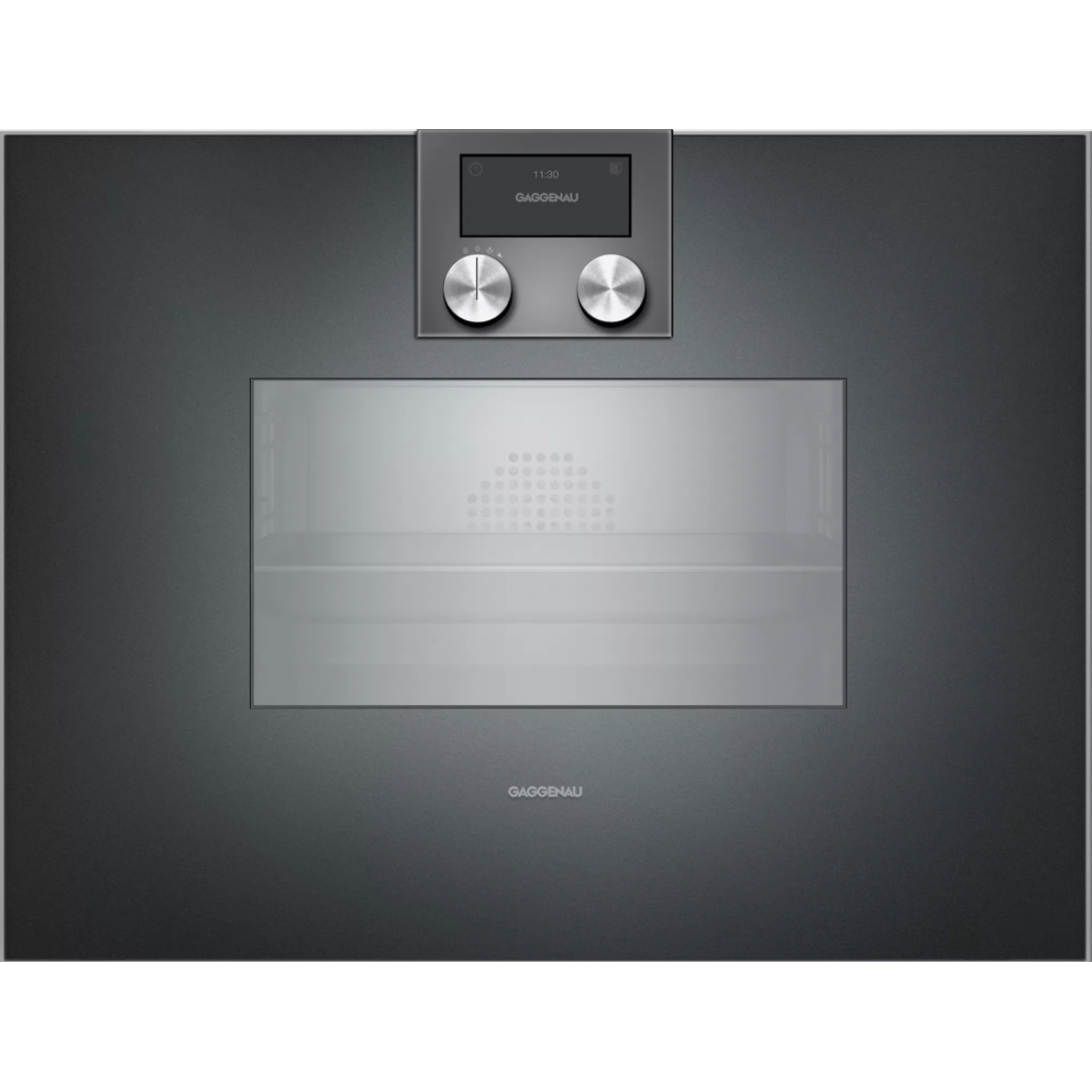 Gaggenau BS471102 60cm 嵌入式蒸焗爐（無煙煤）：13種烹調模式、恆定供水、Home Connect